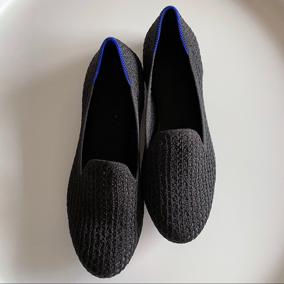 Rothy's Shoes - Rothy’s black Honeycomb loafers - size 5